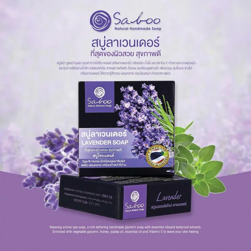 Saboo Thailand Natural Soap Black Box Rose - Image 5