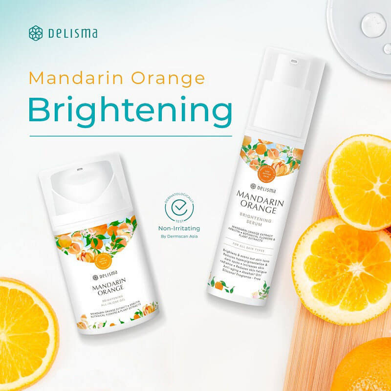 Delisma Mandarin Orange Brightening All-In-One Gel - Image 6