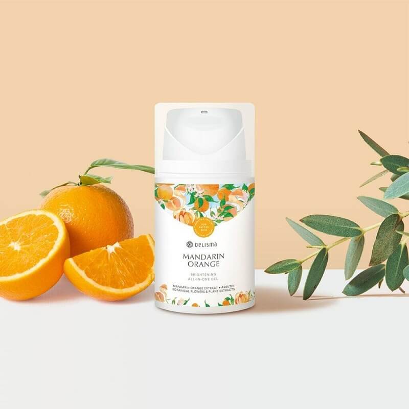 Delisma Mandarin Orange Brightening All-In-One Gel - Image 2