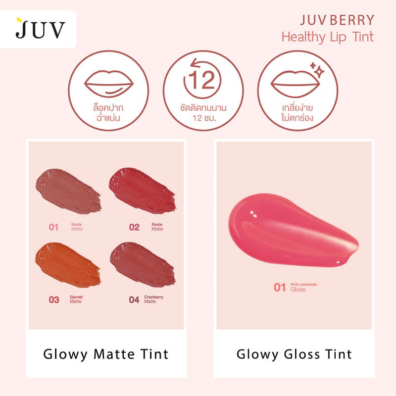 Juv Berry Glowy Matte Tint - Image 6