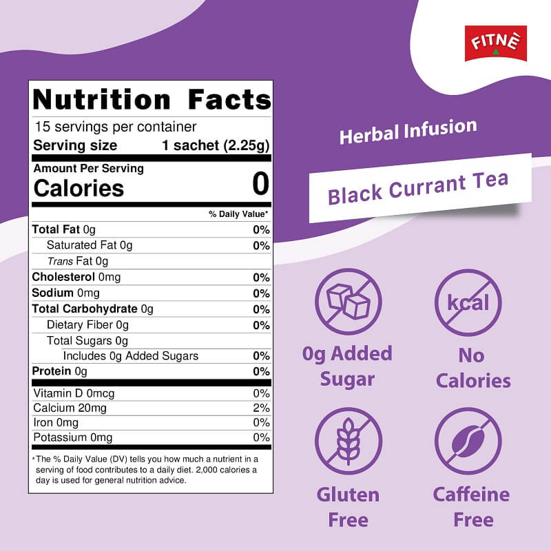 Fitne Herbal Black Currant Flavored - Image 7