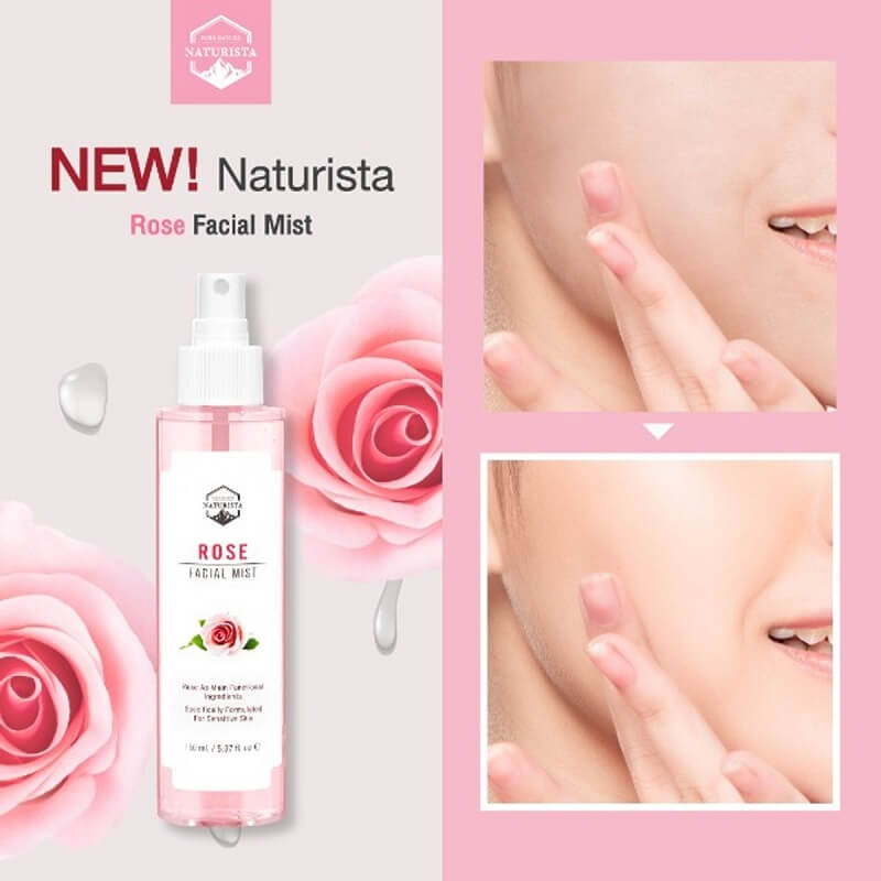 Naturista Rose Facial Mist