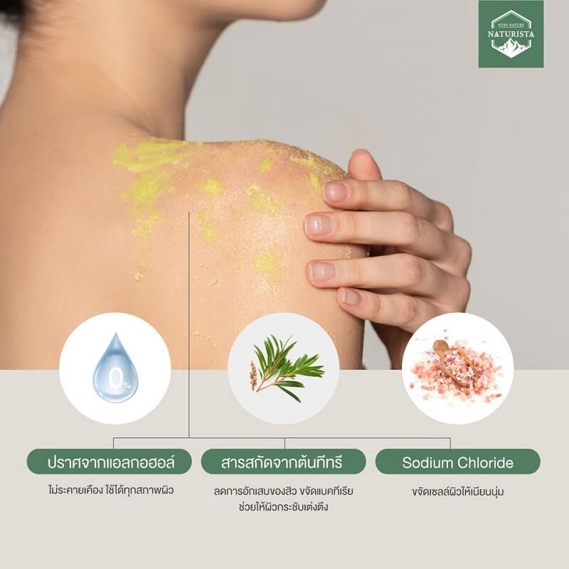 Naturista Tea Tree Body Scrub - Image 5