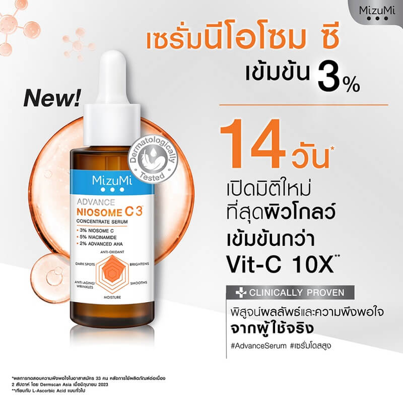 Mizumi Advance Niosome C Concentrate Serum