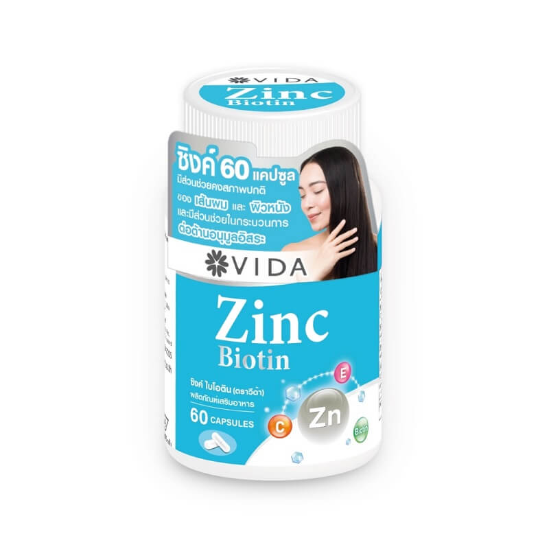 Vida Zinc Biotin - Image 2
