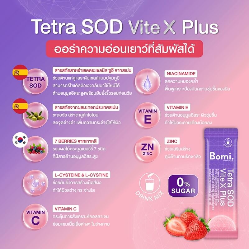 Bomi Tetra SOD Vite X Plus