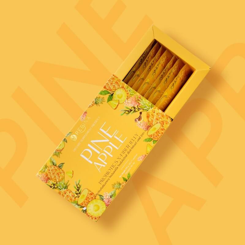 Rebina Pineapple Probiotics X Fiber Jelly - Image 3