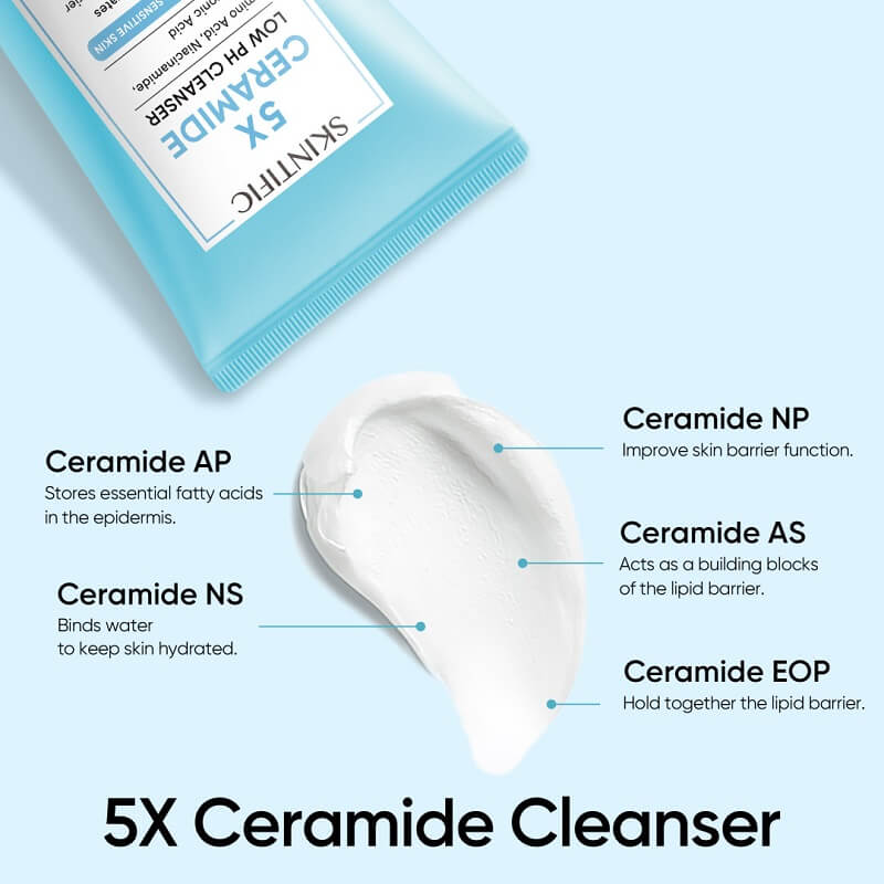 Skintific 5X Ceramide Low pH Cleanser - Image 5