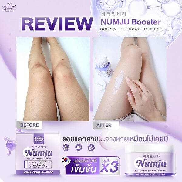 Numju Body White Booster Cream - Image 12