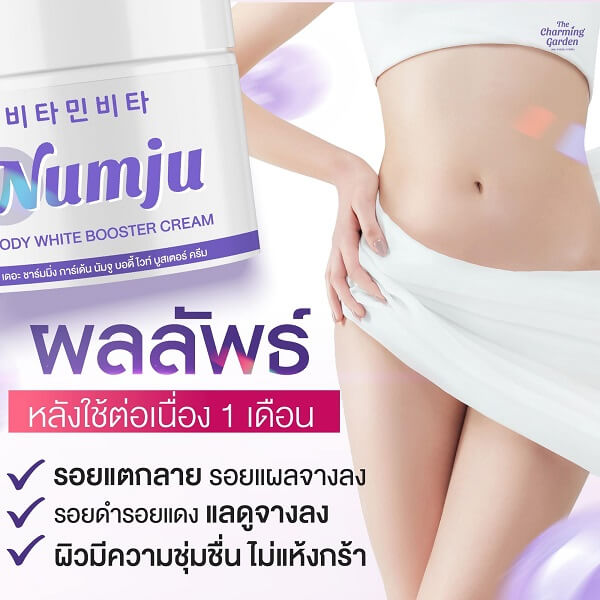 Numju Body White Booster Cream - Image 7