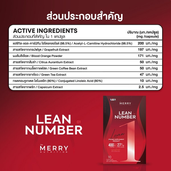 Merry Lean Number01