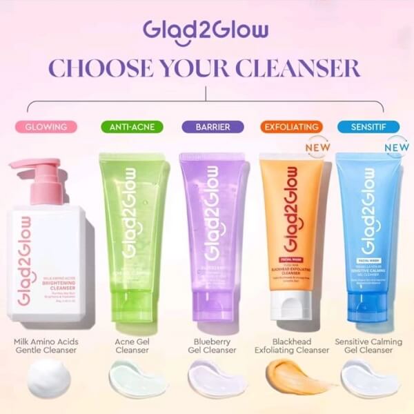 Glad2Glow Milk Amino Acids Brightening Cleanser - Image 11