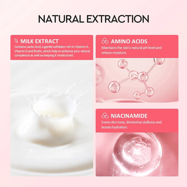 Glad2Glow Milk Amino Acids Brightening Cleanser - Image 4