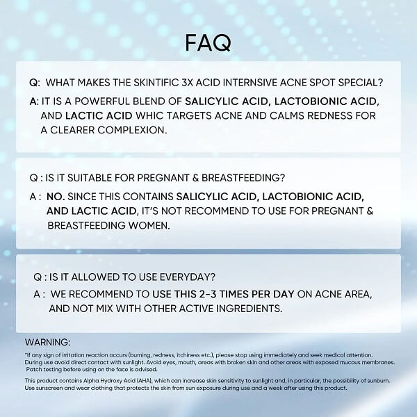 Skintific 3X Acid Intensive Acne Spot - Image 13