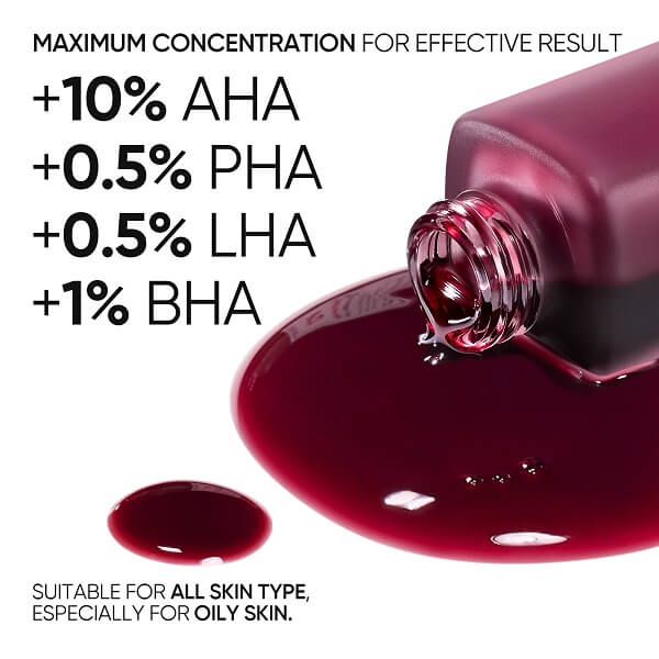 Skintific AHA BHA PHA LHA Peeling Solution - Image 13