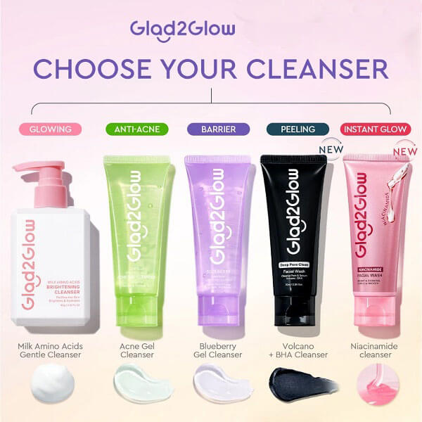 Glad2Glow Deep Pore Clean Facial Wash - Image 8