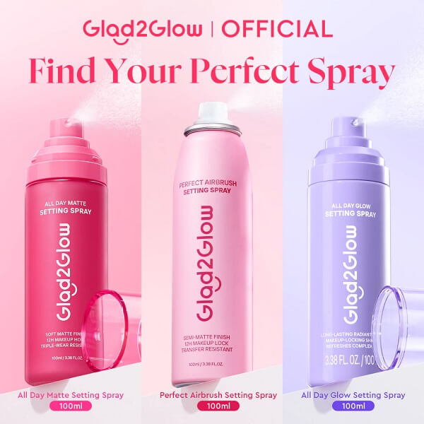 Glad2Glow All Day Matte Setting Spray