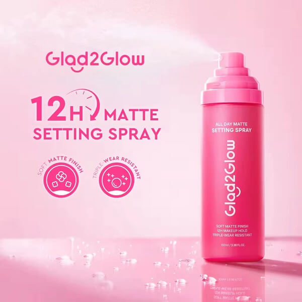 Glad2Glow All Day Matte Setting Spray - Image 3