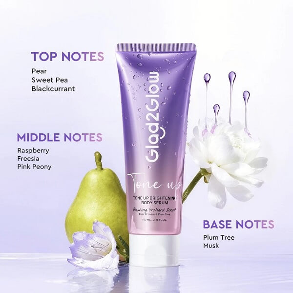 Glad2Glow Tone Up Brightening Body Serum